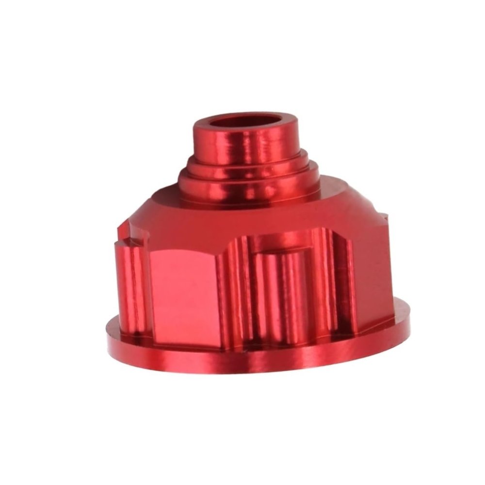RC Cars Models Compatible with E-Revo for VXL 1/10 Remote Control Car Upgrade Parts Accessories Metal Diff Case Differential Case(Red)