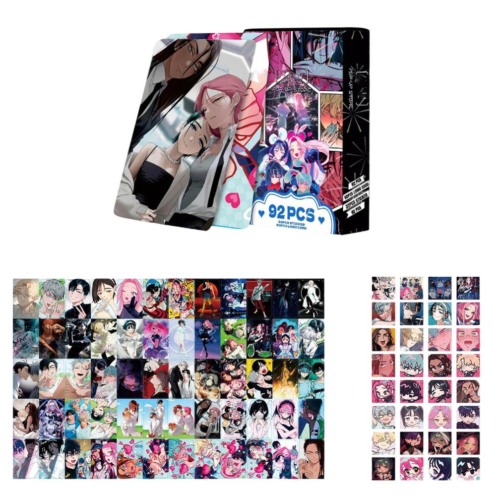 Alien Stage Photocards Set for Fans Anime Figure Lomo Cards Alien Stage Stickers Small Cards Laser Photocards Gift