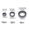 24PCS Sealed Bearings Kit Compatible with 1/24 Scale FMS Power Wagon K5 Blazer Smasher RC Crawler Upgrade Parts view 4