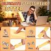 10in Giant Butter Squishy, Extra Large 14oz Big Jumbo Butters Squeeze Stress Balls, Slow Rising Fun Butter Stick for Anxiety Relief Fidget Adults (A-1pcs Butter Squishy) view 4