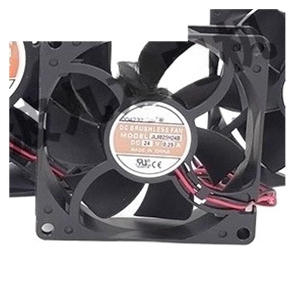 BDORFXZEV 10Pcs JL60/70/80/90/9225H24B axial Flow Fan Y-Y12038H24B DC DC24V(D2425-10)