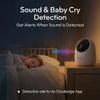 Rraycom 2Pack Indoor Security Camera 5G/2.4 GHz Wi-Fi, 2.5K Baby Monitor Pet/Dog Camera 360-Degree for Home Security, Smart Motion Tracking, 24/7 Live View, Night Vision, Works/w Alexa view 3