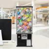 Gachapon machine, 25 Inch Height PS Bouncy Balls Dispenser, Commercial Candy Bubble Gum Vending Machine with Clear Design Hold 230 Capsule Toys for Game Stores,Retail Stores,Gumball Bank, Home (Black) view 2