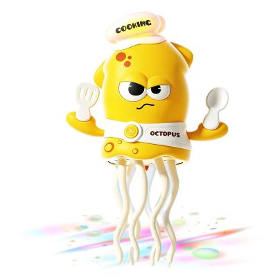 Electric Dancing Squid Toy | Musical Light Up Automatic | Kids Electric Crawling Squid Toys | for Kid Family Play Pool Beach Birthday Party Travel Car Friend Cycling Lover Teen Biking Parties Daily L