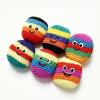 6Pcs Colorful Fabric Beanbag Set, 2.36x2.36 Mini Soft Sandbags, Tear Resistant Colorful Pouches for Throwing Games, Classroom Activities, Party Favors & Family Fun view 1