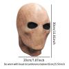Alien Mask Creepy Horror Latex Full Head Mask for Halloween Costume, Suitable for Head Circumference Below 65cm (25.6 inch) view 3