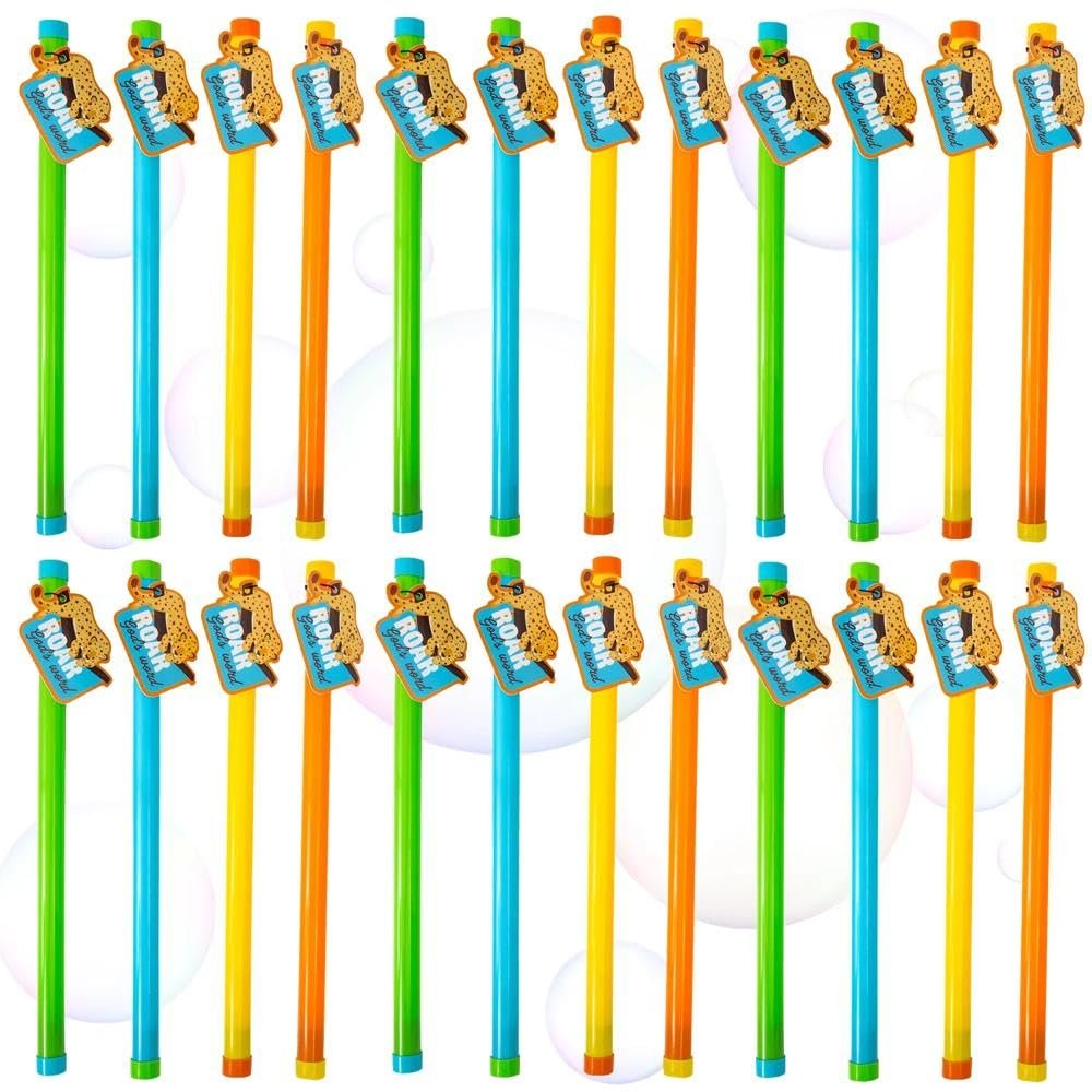 Fun Express Rainforest VBS 2026 Groan Tubes with Roar God's Word Card for 12
