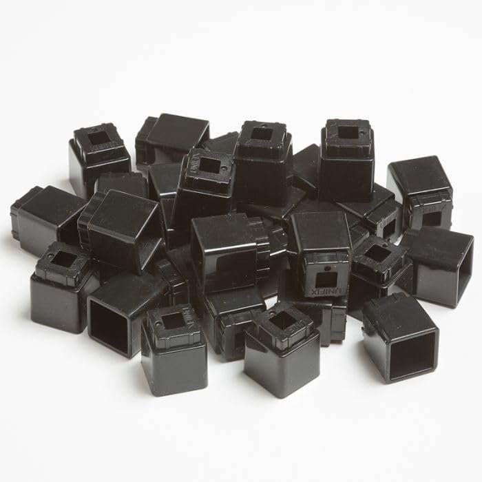 Didax Educational Resources Unifix Cubes, Black, Set of 1,000