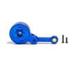 23T 25T Metal Servo Saver with Fixed Link Compatible with 1/10 Scale 3S 4S RC Vehicles and 1/8 Scale Models Similar to Outcast Mojave Vendetta(25T Blue) view 1