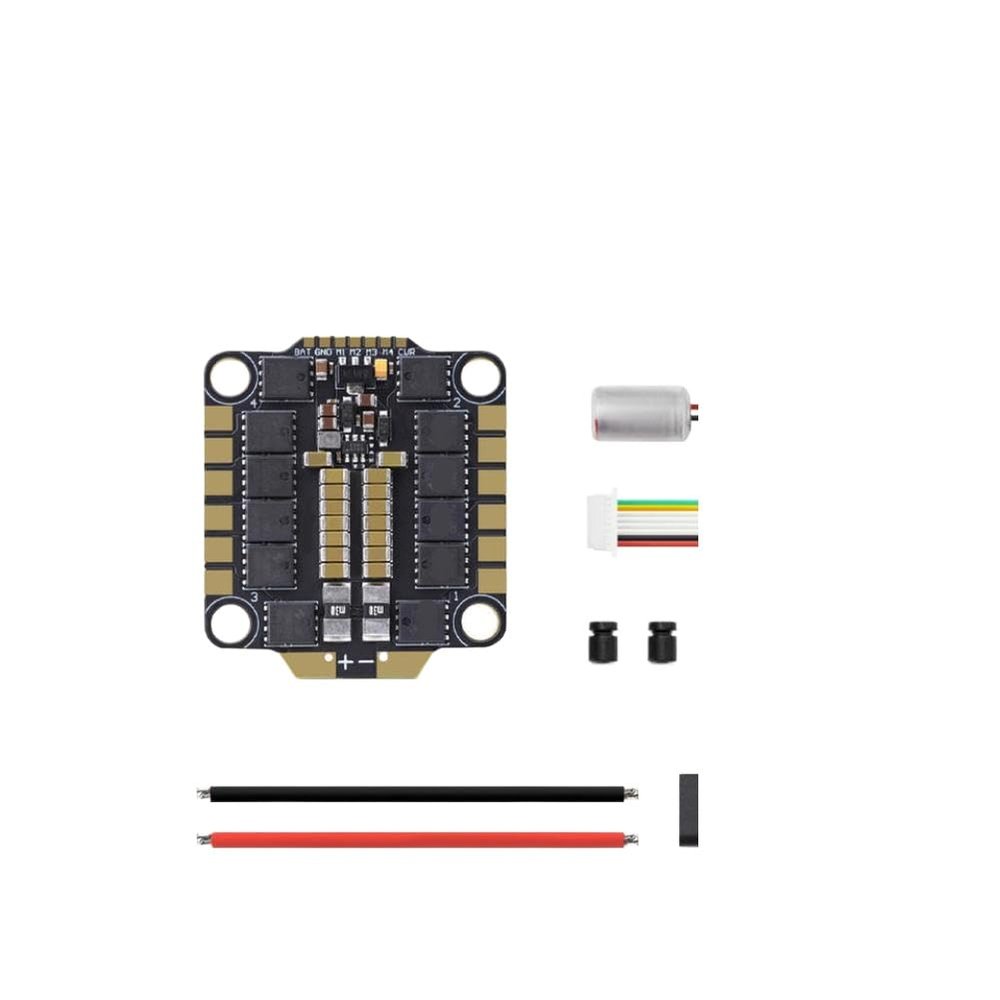 4-in-1 ESC Compatible with RC FPV Racing Freestyle Drones Mark4 7 Inch 10 Inch HGLRC 60A 6S V1 BLHELI_S DShot600 DShot300 DShot150 2S-6S Firmware Q-H-40