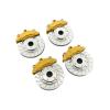 RC Cars Models for WPL D12 MN99 MN90 C24 C34 RC Spare Parts Upgrade 4PCS Metal Brake Disc Caliper Tire Modification RC Modification Accessories(Yellow) view 1