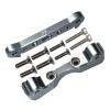 Aluminum Front Lower Suspension Mount for AR-RMA 1/5 KRATON 8S ARA110002T1/ARA110002T2 ARA330555+ARA330556+ARA330594(Silver) view 1