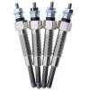 Diesel Heater Glow Plugs Compatible With Mitsubishi For S4S S4Q S4Q2 32A66-03100 32A66-03101 32A66-03102 4Pcs Glow Plugs Heater Fast Start Cold Start Helper view 1