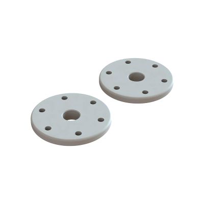 Machined Shock Piston Tapered 6x1.3mm Hole 2 ARA330727 Elec Caruck Replacement Parts