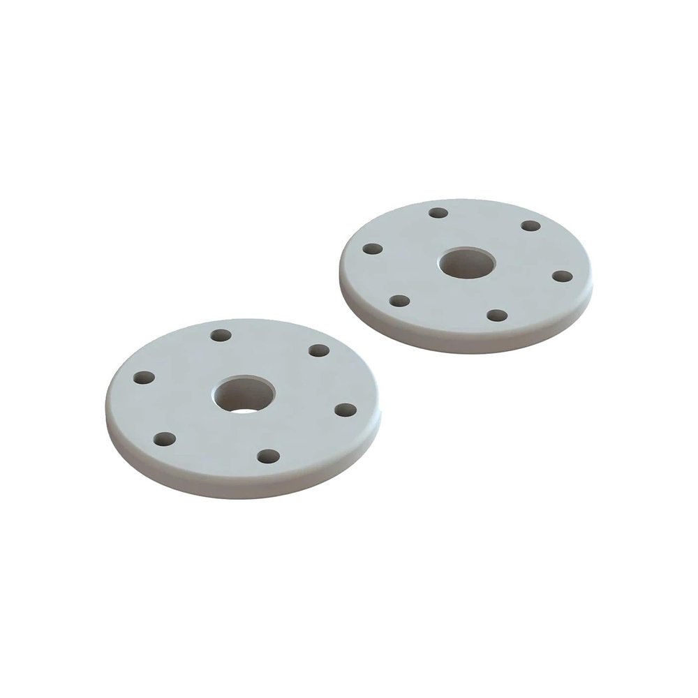 Machined Shock Piston Tapered 6x1.3mm Hole 2 ARA330727 Elec Caruck Replacement Parts