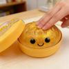 1/4Pcs Colorful Dumpling Stress Balls Fidget Toys - Stress Relief, Slow Rising, Simulated Steamed Bun Sensory Toy for Office Home Relaxation, Soft Ball Bun Squeeze Fidget Toy (2pc-e) view 3