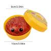 1/4Pcs Colorful Dumpling Stress Balls Fidget Toys - Stress Relief, Slow Rising, Simulated Steamed Bun Sensory Toy for Office Home Relaxation, Soft Ball Bun Squeeze Fidget Toy (2pc-f) view 2