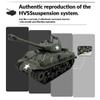 FILONA 1/16 M4A3 Sherman VVSS Early RC Tank, 2.4GHz Metal Battle Vehicle with 360 Rotating Turret, Cannon Elevation, Projectile Shooting, Smoke, Sound Effects, Infrared Battle System, RTR view 3