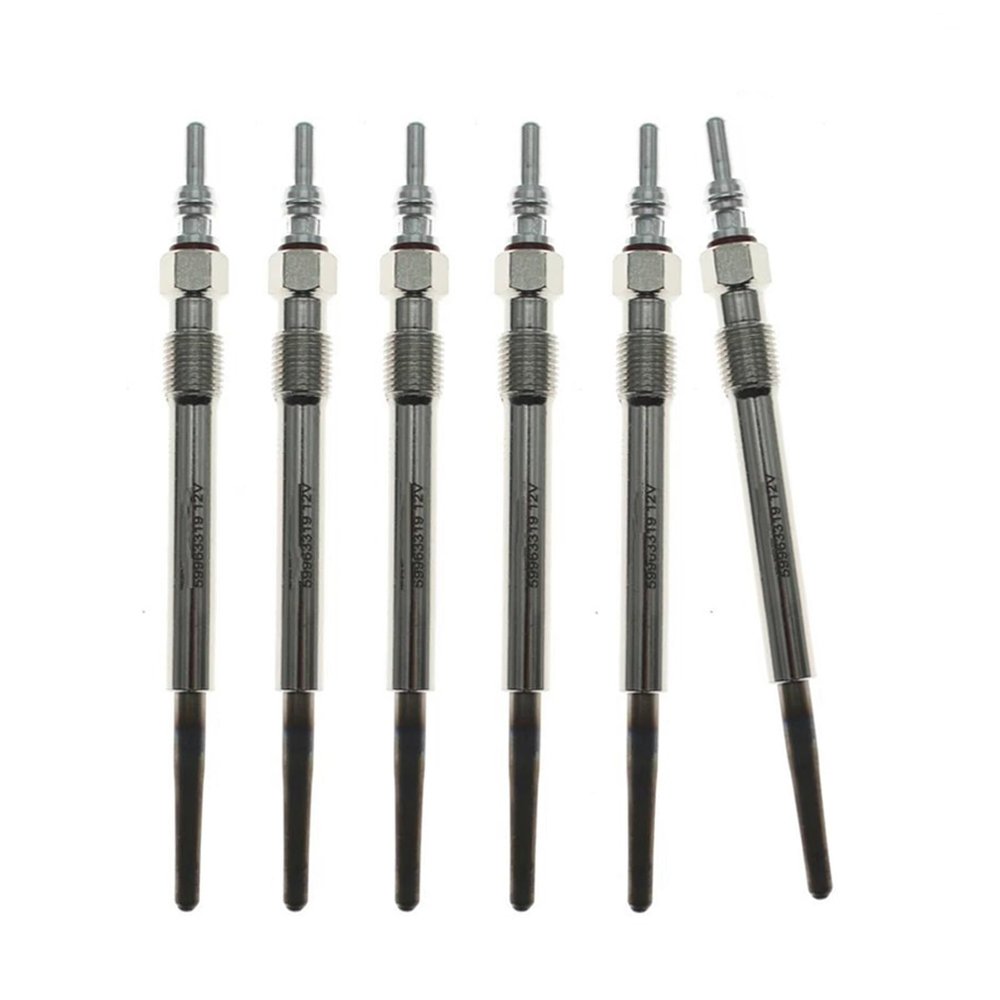 Heater Plug Glow Plug Compatible With A4 8D2 B5 For A6 4B C5 2.5 For Tdi 1997 1998 1999 2000 6X Heater Glow Plugs Dual Core 059963319H 059963319A