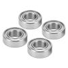 4 Pcs RC Ball Bearing Steel Small Metal Shielded Ball Bearing for Granite 1/10 RC Car view 1