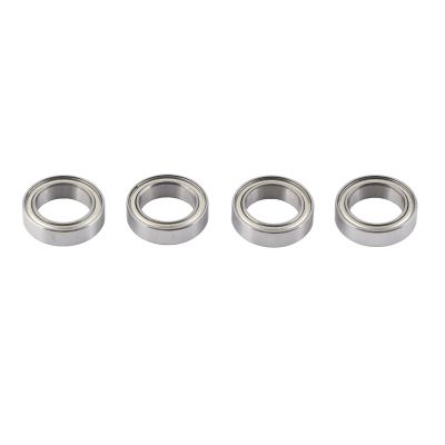 4Pcs RC Ball Bearing Kit 10x15x4mm Stainless Steel Bearing for 3S 1/10 RC Car Crawler
