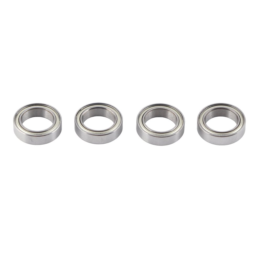 4Pcs RC Ball Bearing Kit 10x15x4mm Stainless Steel Bearing for 3S 1/10 RC Car Crawler