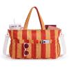 Kacctyen Corduroy Tote Bag for Women, Orange Amber view 1