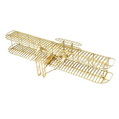 AEORCACC 1903 Wright Flyer I Balsa Wood Model Kit - Laser Cut Scale Replica of The First Powered Aircraft, Historical Aviation DIY Assembly Model for Hobbyists & Collectors