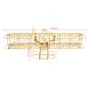 AEORCACC 1903 Wright Flyer I Balsa Wood Model Kit - Laser Cut Scale Replica of The First Powered Aircraft, Historical Aviation DIY Assembly Model for Hobbyists & Collectors view 2