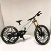 Gnrique 1:10 Ratio Alloy Diecast Mini BMX Mountain Bike Finger Model Toy Decoration Office Craft Suitable for Bicycle Lovers (Grey-43) view 3