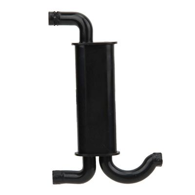 Halearo RC Model Car Exhaust Pipe Upgrade Parts for SCX10 90046 RC Accessories for DIY Toy Black (Black)