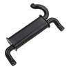 Halearo RC Model Car Exhaust Pipe Upgrade Parts for SCX10 90046 RC Accessories for DIY Toy Black (Black) view 2