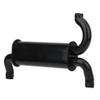 Halearo RC Model Car Exhaust Pipe Upgrade Parts for SCX10 90046 RC Accessories for DIY Toy Black (Black) view 3