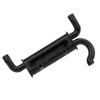 Halearo RC Model Car Exhaust Pipe Upgrade Parts for SCX10 90046 RC Accessories for DIY Toy Black (Black) view 4