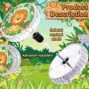 Lewtemi 4 Pack Jungle Animal LED Light up Yo yo for Beginner Boys Girls view 2