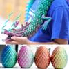 5pcs/Set Large 3D Printed Dragon Egg Toys,XXL Animals Super Long and Big Size lacertid Figurines,Giant 3 D Printer Stuff Dragons Egg,Huge Fidget Action Figures,Cool 3-d Print Gifts(Dragon/Egg Set) view 1