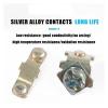FXPCGZISH YMW26-63A Series LW26 690V Silver Control Power 1-6 Poles 2/3 Positions Changeover Cam Switch Rotary Selector(63A-102,2P-8 Terminals) view 4