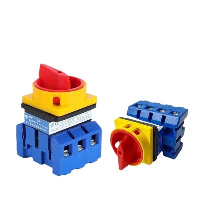 FXPCGZISH YMD11-100A 3P 4P Professional Manufacturer Supplier Isolator Switch DC Disconnect Load Break ON-Off Rotary Cam Switch LW30-100(100A 3P)
