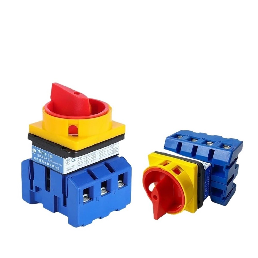 FXPCGZISH YMD11-100A 3P 4P Professional Manufacturer Supplier Isolator Switch DC Disconnect Load Break ON-Off Rotary Cam Switch LW30-100(100A 4P)
