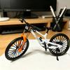 Gnrique 1:10 Ratio Alloy Diecast Mini BMX Mountain Bike Finger Model Toy Decoration Office Craft Suitable for Bicycle Lovers (White-43) view 3