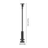 Adjustable Monitor Stand - Flexible Device Mount Holder, 27.55 Inches Stable Support Arm with Universal Grip, Spiral Positioning Bracket, Viewing Fixture, Angle Accessory for Securing Screens view 2