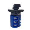 FXPCGZISH LW26-63 Changeover Rotary Cam Switch 690V 63A 3 Poles Manual Control Dual Power Selector LW28 YMW26-63/3(0123456) view 1