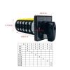 FXPCGZISH 0-7 Position Rotary Cam Switch 20A 5 Poles Changeover Selector Screws Manual Electrical HZ5B-20/5 view 2