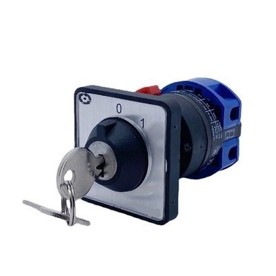 FXPCGZISH LW26-25YS3/1S Lock Key 22mm Mounting Size Power Cut-Off Anti Misoperation Change-Over Rotary Cam Switch