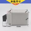 FXPCGZISH LW26-20/6M YMW26 with Waterproof Box Transfer 20A 3 Position Rotary Cam Switch Double Power Switching Manual Control view 2