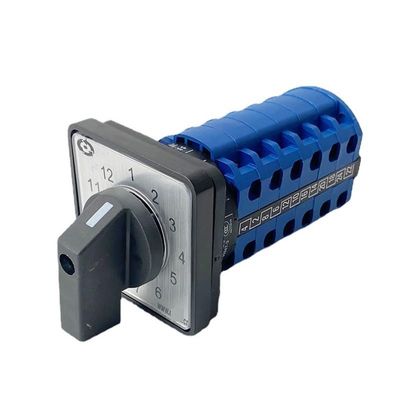 FXPCGZISH YMW26-20/6 Cam Switch Twelve-Gear 12 Positions Six-Section 6 Poles Single-Wire Power Circuit Switching Selector