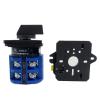FXPCGZISH 63A DIN Rail Mounted Selector LW26-63/2 Two Poles Selection Control Circuit Silver Rotary Cam Switch(Customize) view 2