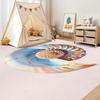 Seashell 5x7 Rug - Modern Rug 3x5 - Abstract Area Rug for Living Room Bedroom, Abstract Carpet, Non Slip & Soft Low Pile Indoor Small Washable Rugs for Women Teens A135 view 4