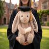 2026 Personalized Graduation Bunny,Custom Embroidered Name Rabbit Plush,Class of 2026 Bunny Stuffed Animal,Graduation Keepsake for Kindergarten,High School or College view 2