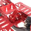 RC Car Accessories for Mn128 Mn86 G500 1/12 Remote Control Crawler Car Upgrade Accessories Medium Wave Box Assembly Metal(Red) view 4